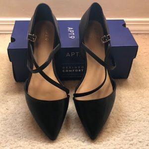 Apt 9 black flats
